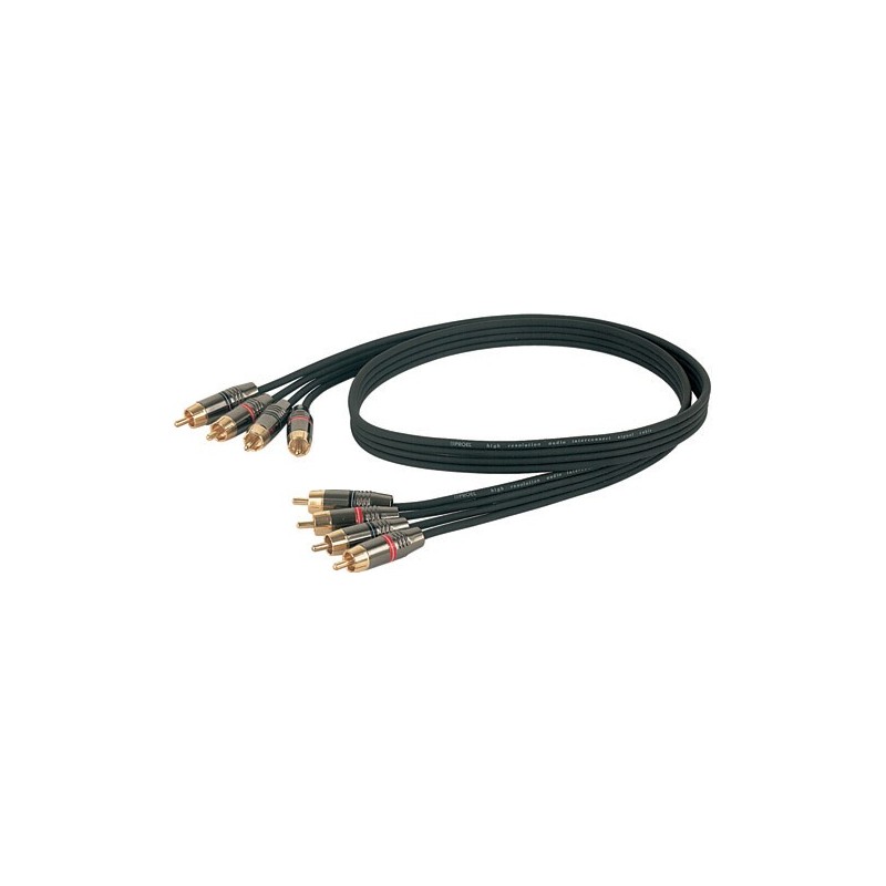 PROEL STAGE SN140 PROEL STAGE  China ST 1 0 Discontinued 1 0 0 HAWA 85444290 Assembled cable with 4 RCA - 4 RCA connections. The